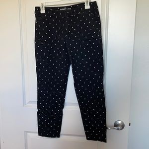 Old Navy polka dot dress pants